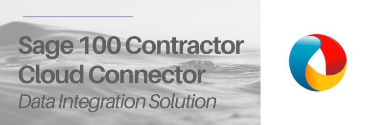 Sage 100 Contractor Cloud Connector Data Integration Solution